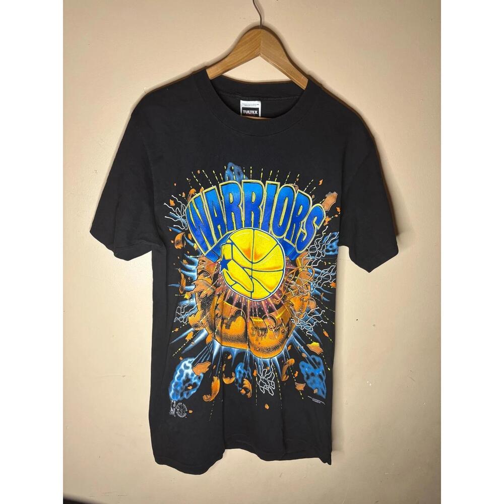 Rare 90S Golden State Warriors Explosion Shirt